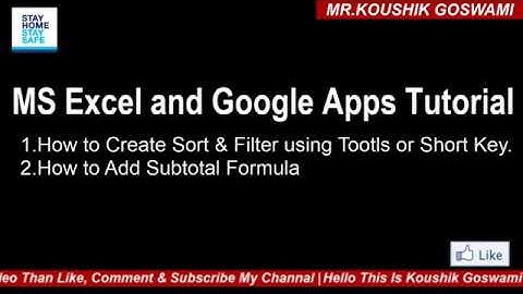 Using Excel