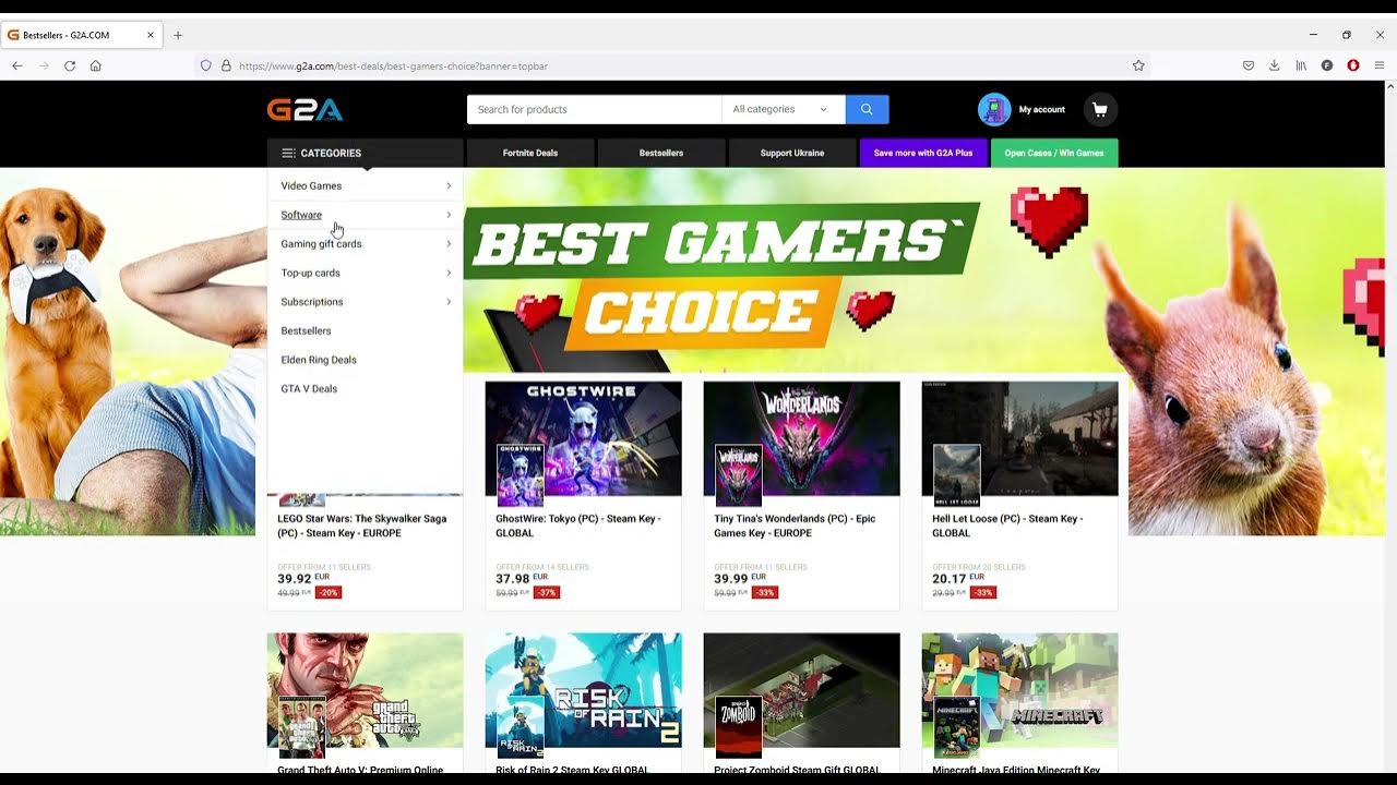 G2A 🔥Rabattcode🔥 Games & Cards günstig einkaufen (Link in der