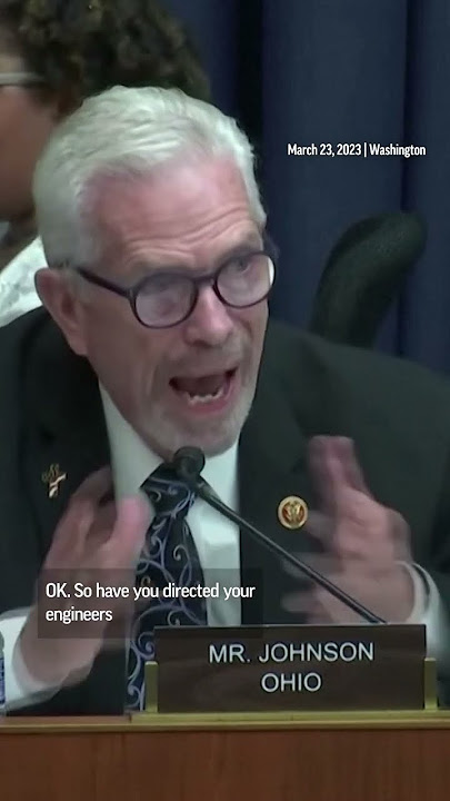 TikTok CEO grilled by IT professional in Congress. #Shorts