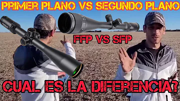 ¿Los francotiradores utilizan el primer o el segundo plano focal?