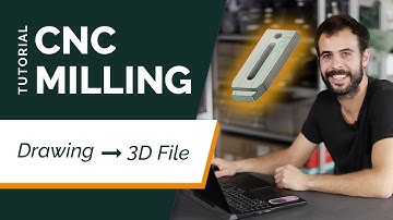 CNC Milling Tutorial #1 | Turn Your Drawing Into a 3D File