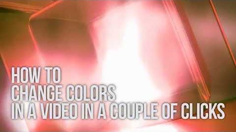 How to change colors in a video in a couple of clicks with VSDC Free Video Editor