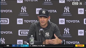 Manager Aaron Boone on Yankees performance