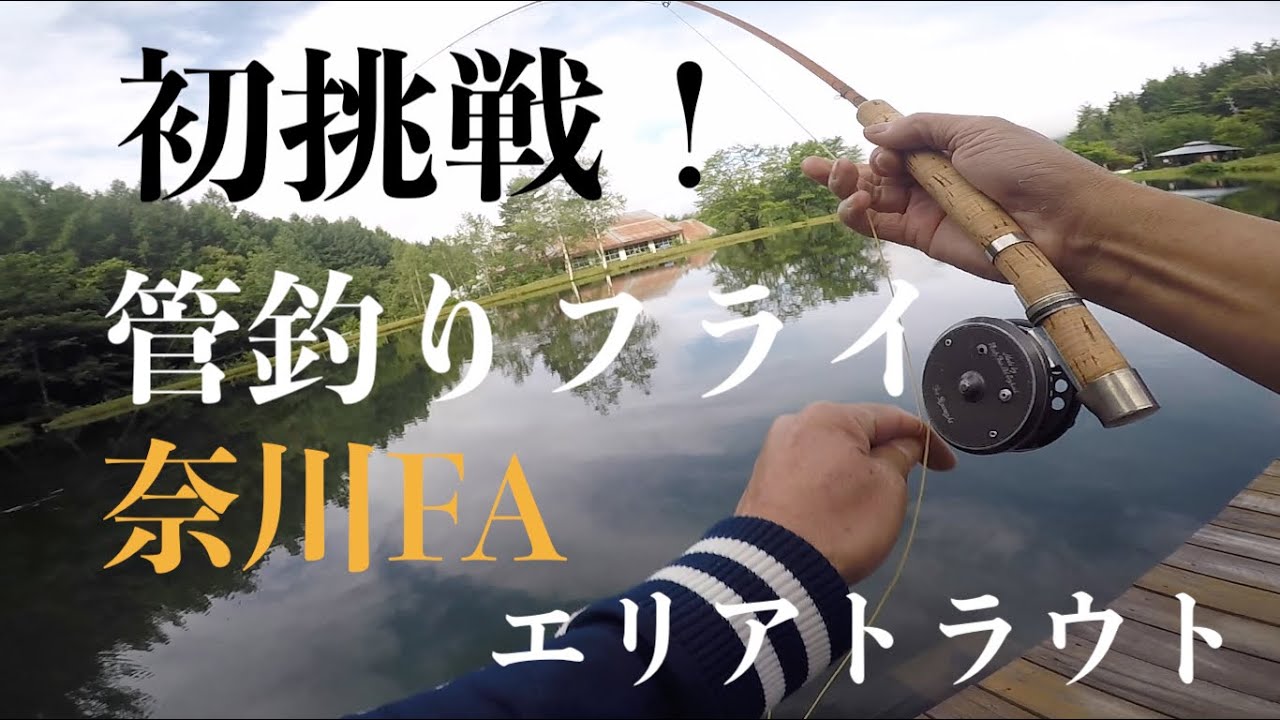 不肖アタクシ今更ながらの管釣りフライデビュー 【 ながわフィッシングエリア】 #エリアトラウト #フライフィッシング #管理釣り場 #flyfishing