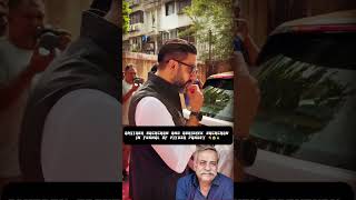 Heartbreaking Moments 😢 Amitabh & Abhishek Bachchan at Piyush Pandey’s Funeral #piyushpandey