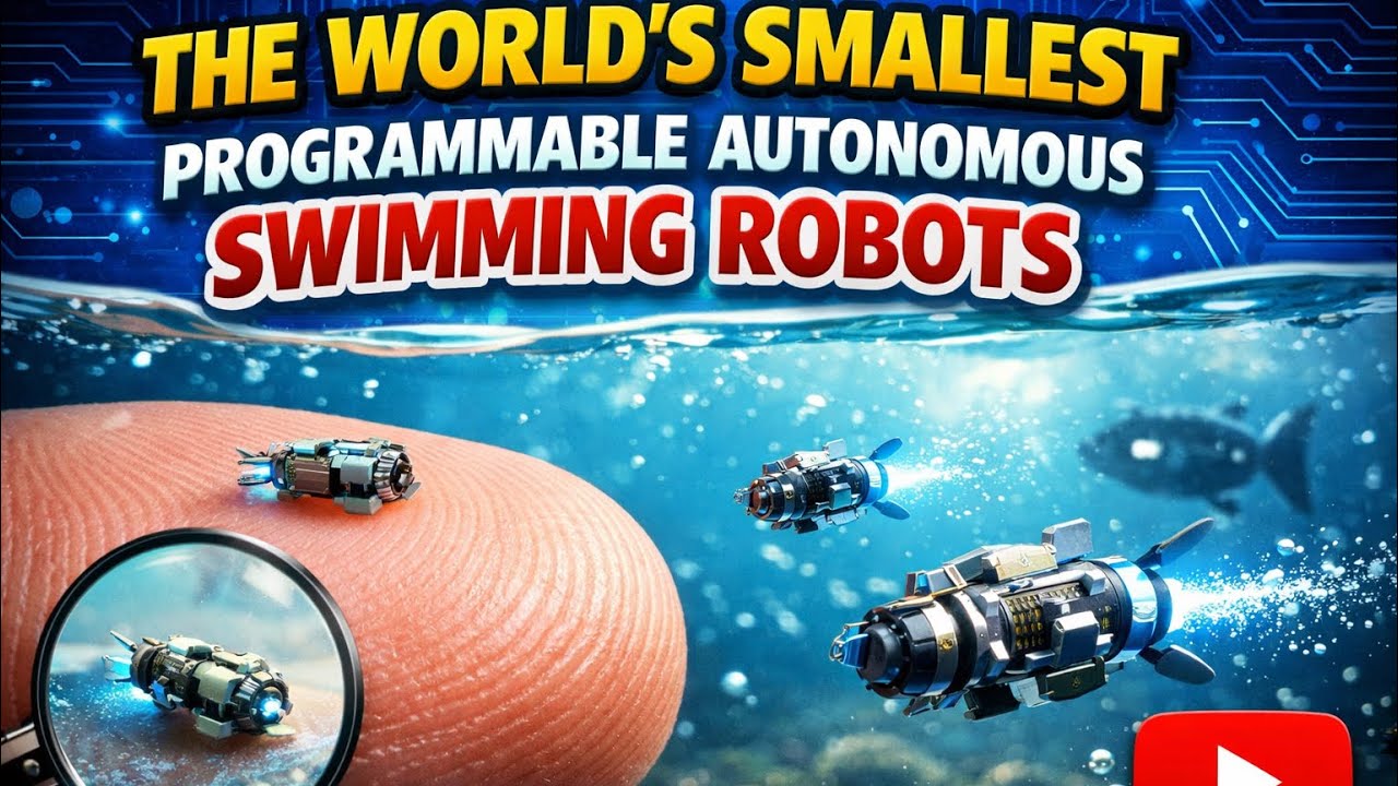 Microscopic Swimming Robots Are Changing Technology