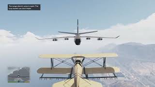 Fly inside the cargo plane GTA 5