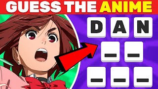 GUESS the ANIME by LETTERS! 🧠 Anime Wordle Challenge