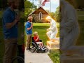 A Moment of Faith and Strength Between Father and Son #shorts #kindness