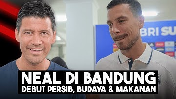 Neal di Bandung: Debut profesor HAYE bersama PERSIB dan kota Bandung! | #persibday