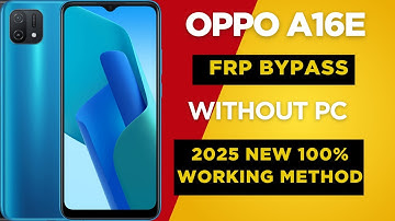 Oppo A16e Frp Bypass Android 11 ✅ without pc | Oppo CPH2421 Google Account bypass 2025 ✅
