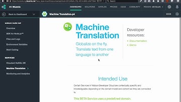 Build A Translation REST API With Watson, Node-RED, and Bluemix