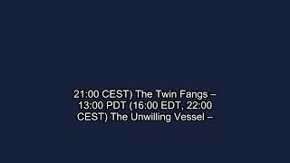 The Venomous Abyss Raid Testing Schedule