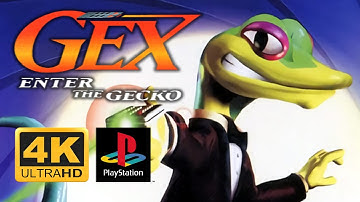 Gex 2 : Enter the Gecko - PSX - Intro (4K Remastered)