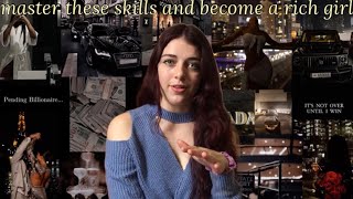 how to: Become a Millionaire | rich girl traits, habits, mindset