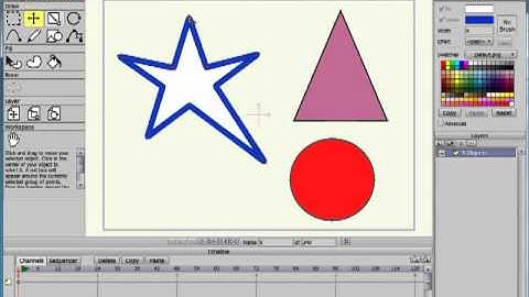 Anime Studio 8 Tutorial: Translate Points Tool