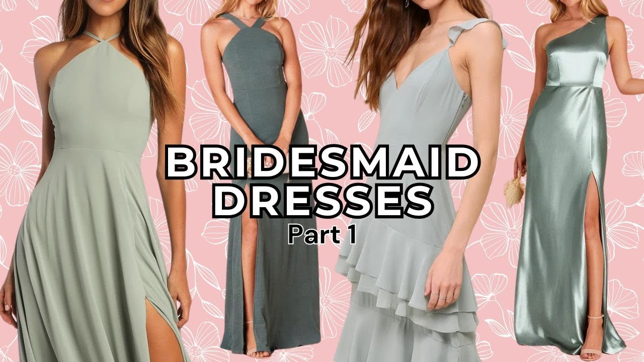 Lulus & Birdy Grey Dress Haul | Affordable Bridesmaid Dresses Part 1