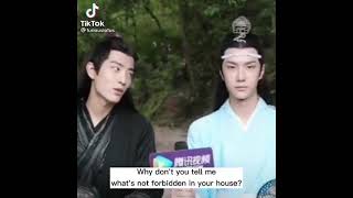 ❤️Yibo.zhan The Untamed - Wwx: Why Don’t You Tell Me What Is Not Forbidden In Your House? Lwj: You