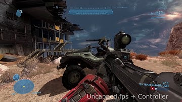 Halo Reach MCC PC - mouse, controller, and fps cap stuttering comparisons