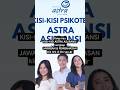Kisi-kisi ASTRA ASURANSI