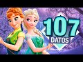 107 datos que DEBES saber de Frozen CON LA VOZ DE ANNA  FT. Romina Marroquín | Átomo Network