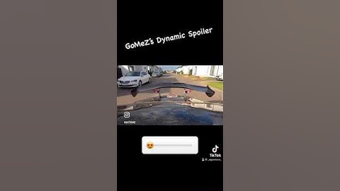 SLK R171 Turbo Project - GoMeZ’s  plug’n’play dynamic spoiler #turbo #aem #slk #aerodynamics