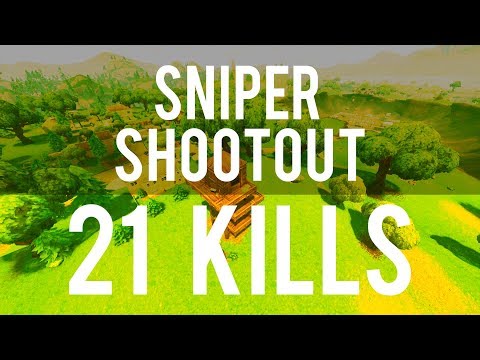 Sniper Shootout Victory - 21 Frags - Fortnite Battle Royale Gameplay - Sniper Shootout Victory - 21 Frags - Fortnite Battle Royale Gameplay