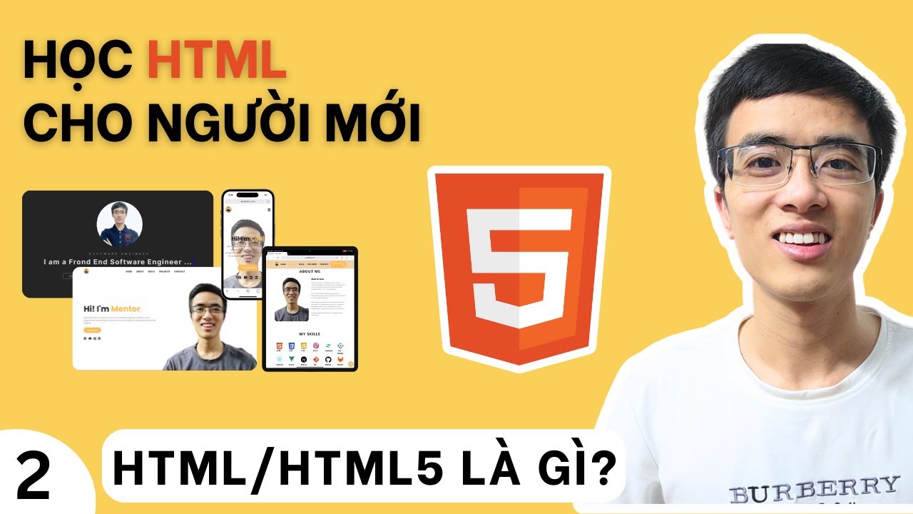 Học HTML #2 - HTML/HTML5 là gì? - YouTube