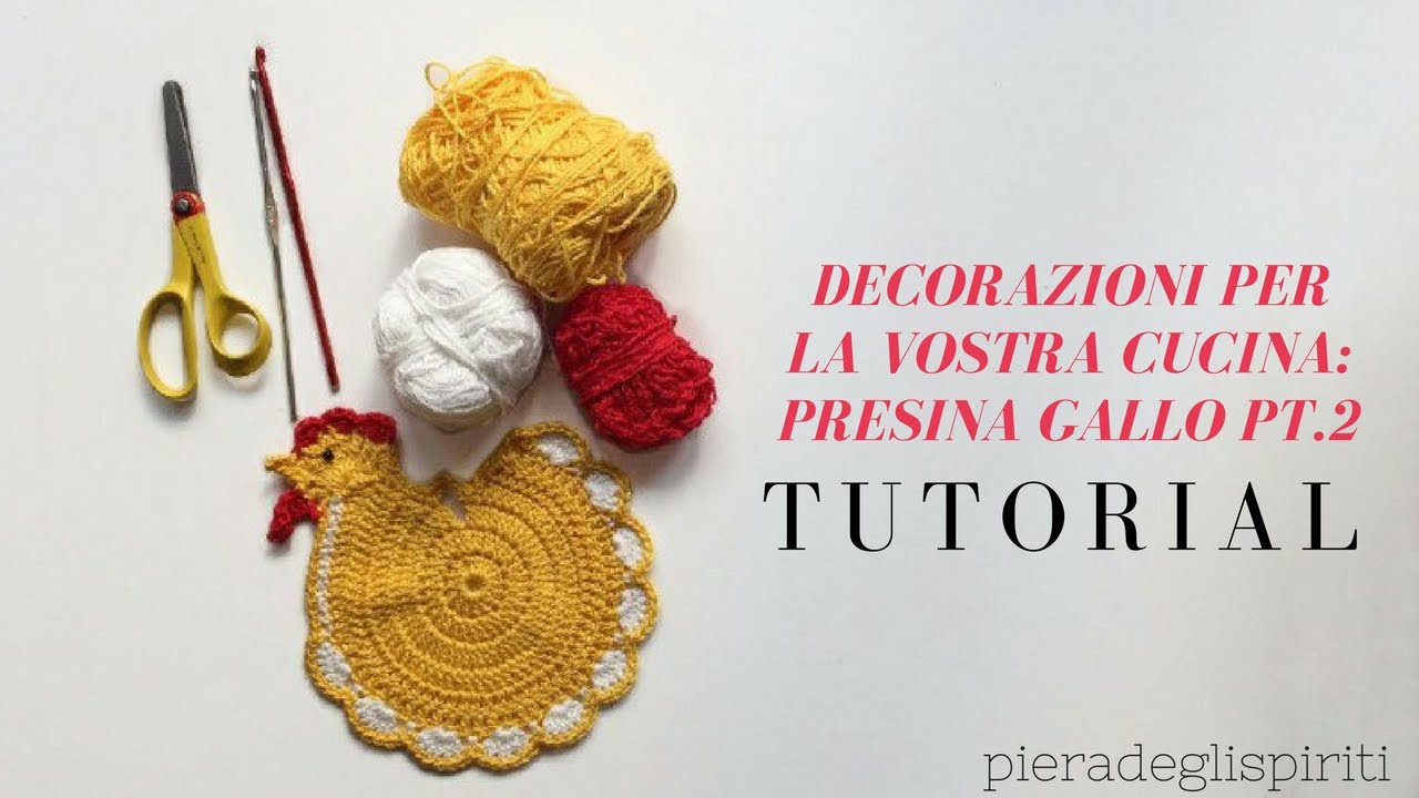Tutorial UNCINETTO: Presina gallo PT. 2 - pieradeglispiriti - YouTube