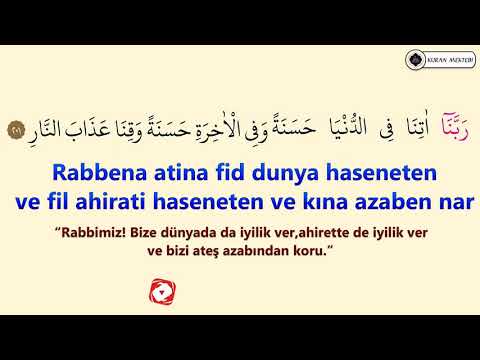 Rabbena atina ezberle 10 tekrar (Fatih Çollak)