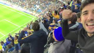 Final Boca River en Madrid - La hinchada numero 12