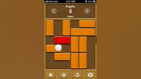 Unblock me solution expert level 8