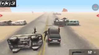 Zombie apocalypse driving video game race car game screenshot 1