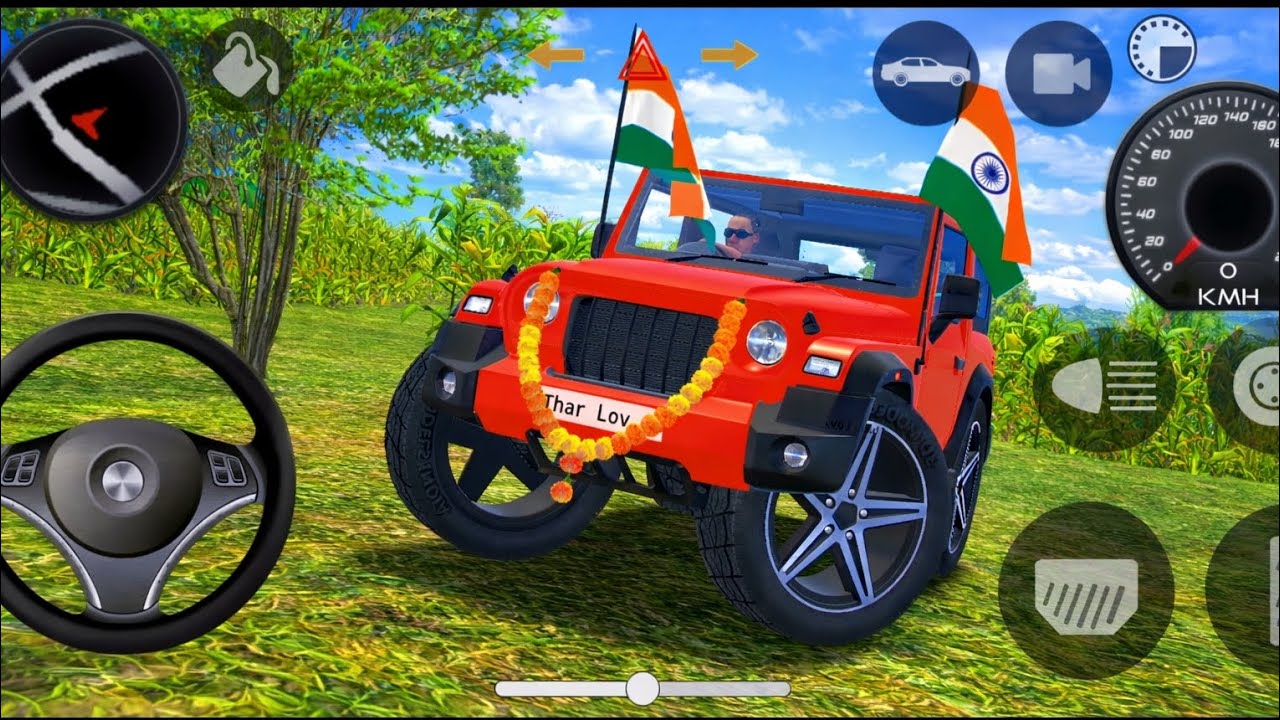 Modified Mahindra Thar Car Games: Indian Cars (Gadi Wala Game) - Car Game Android Gameplay 2026