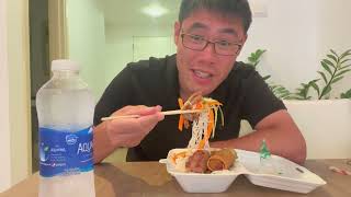 New Yorker Eats Amazing Rice Noodles in Ho Chi Minh City Vietnam : Bún thịt nướng Kiều Bảo