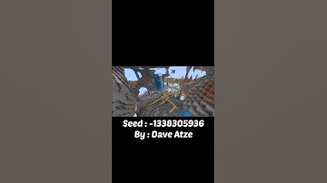 Best Mineshaft Cave Seed for Minecraft 1.18.32 | #shorts #minecraft #minecraftseeds