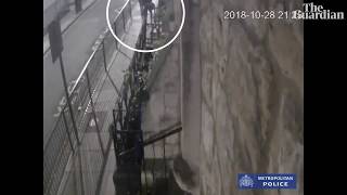 Police release CCTV footage of Westminster slash attack