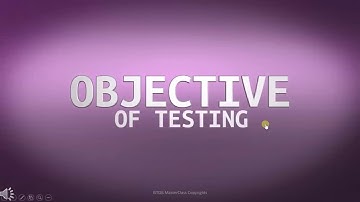 ISTQB - 9 Typical Objectives of Testing : ISTQB Foundation level