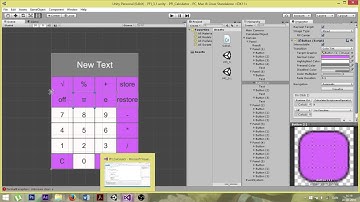 Calculator in Unity