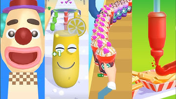 Sandwich Runner - Juice Run - Coffee Run - Perfect Cream - Gameplay Walkthrough Android, IOS