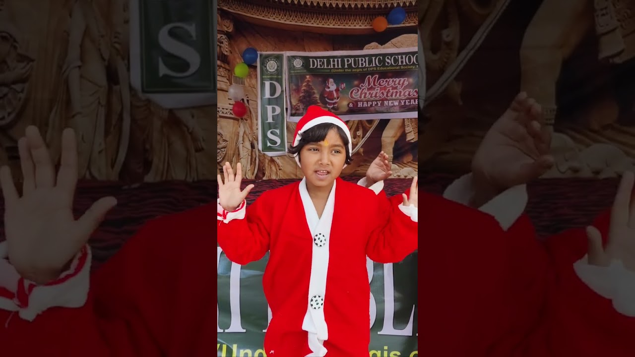 Christmas day celebration at Delhi public school simrahi| school activities 