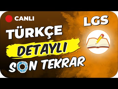 LGS Türkçe Detaylı SON TEKRAR 🔍#LGS2024