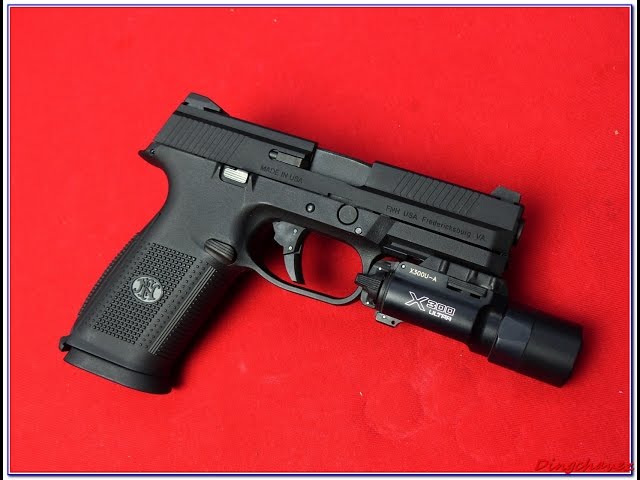 Airsoft - Cybergun/VFC FNS-9 shooting tests - YouTube