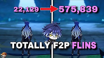 TOTAAL F2P FLINS BUILD [VOLLEDIG TEAM] | Genshin impact