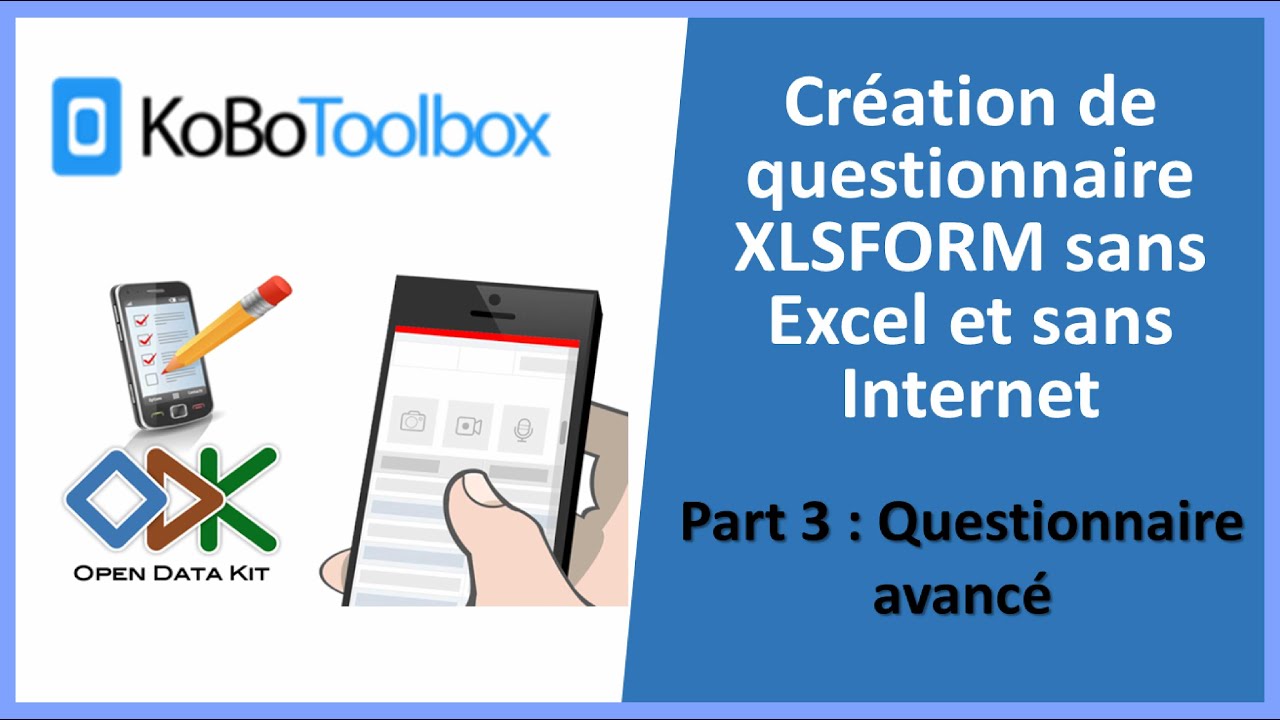 Contrles de saisie sur un questionnaire XLSFORM dans ODK Build KoboToolbox