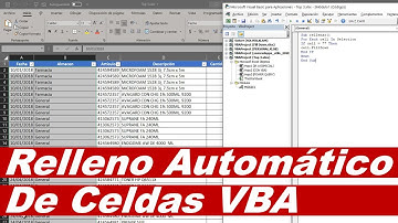 CÓMO RELLENAR CELDAS VACÍAS CON UN DATO ANTERIOR USANDO MACROS (VBA)