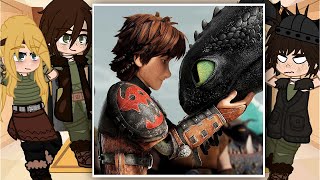 HTTYD Past React To Future || Gacha reacts {How To Train Your Dragon}