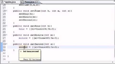Java Programming Tutorial   40   Set and Get Methods