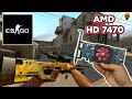 AMD HD 7470 1 GB GDDR3 - CS GO