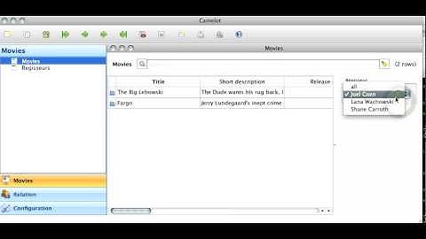 Camelot: Filter with combobox